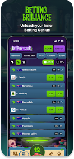 BetProfessor promotional banner with tagline ‘Betting Brilliance - Unleash Your Inner Betting Genius’.