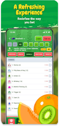 JuicyBet app emphasizing modern and innovative betting features.