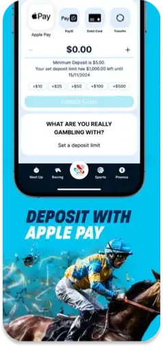 Bet Nation app demonstrating the Same Game and Same Race Multi betting feature.