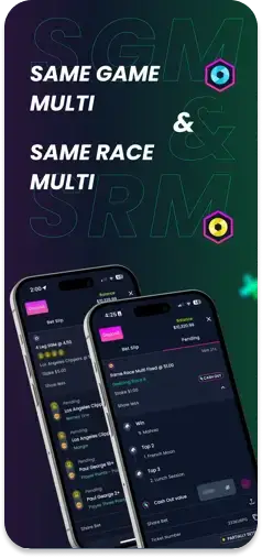 Bet Right’s Same Game Multi and Same Race Multi betting options.