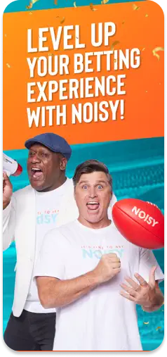 Two excited punters enjoying their betting experience on Noisy Bet.
