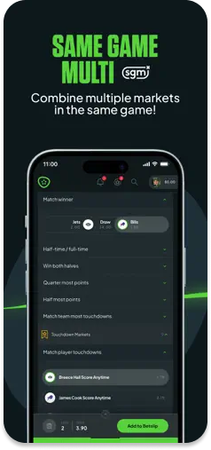 Picklebet Same Game Multi UI.
