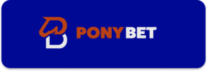 PonyBet logo – A promising Australian sportsbook with live racing coverage.