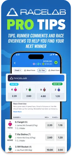 PremiumBet RaceLab Pro Tips feature.