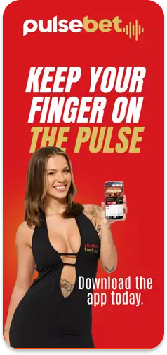 PulseBet app download prompt.