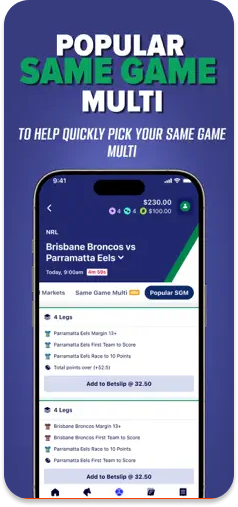 ReadyBet Same Game Multi – Combine multiple bets in one match.