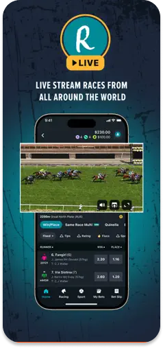 RealBookie R Live – Live streaming for Australian and international races.