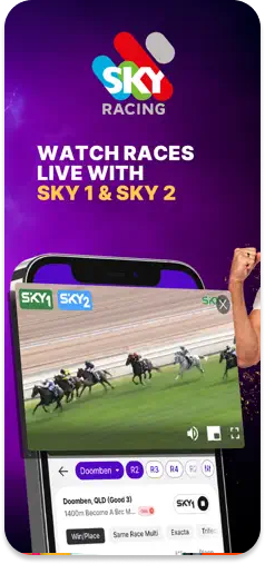 Sky Racing – Live race streaming available with Sky 1 & Sky 2.