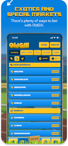 OldGill Bet exotic markets and special betting options.